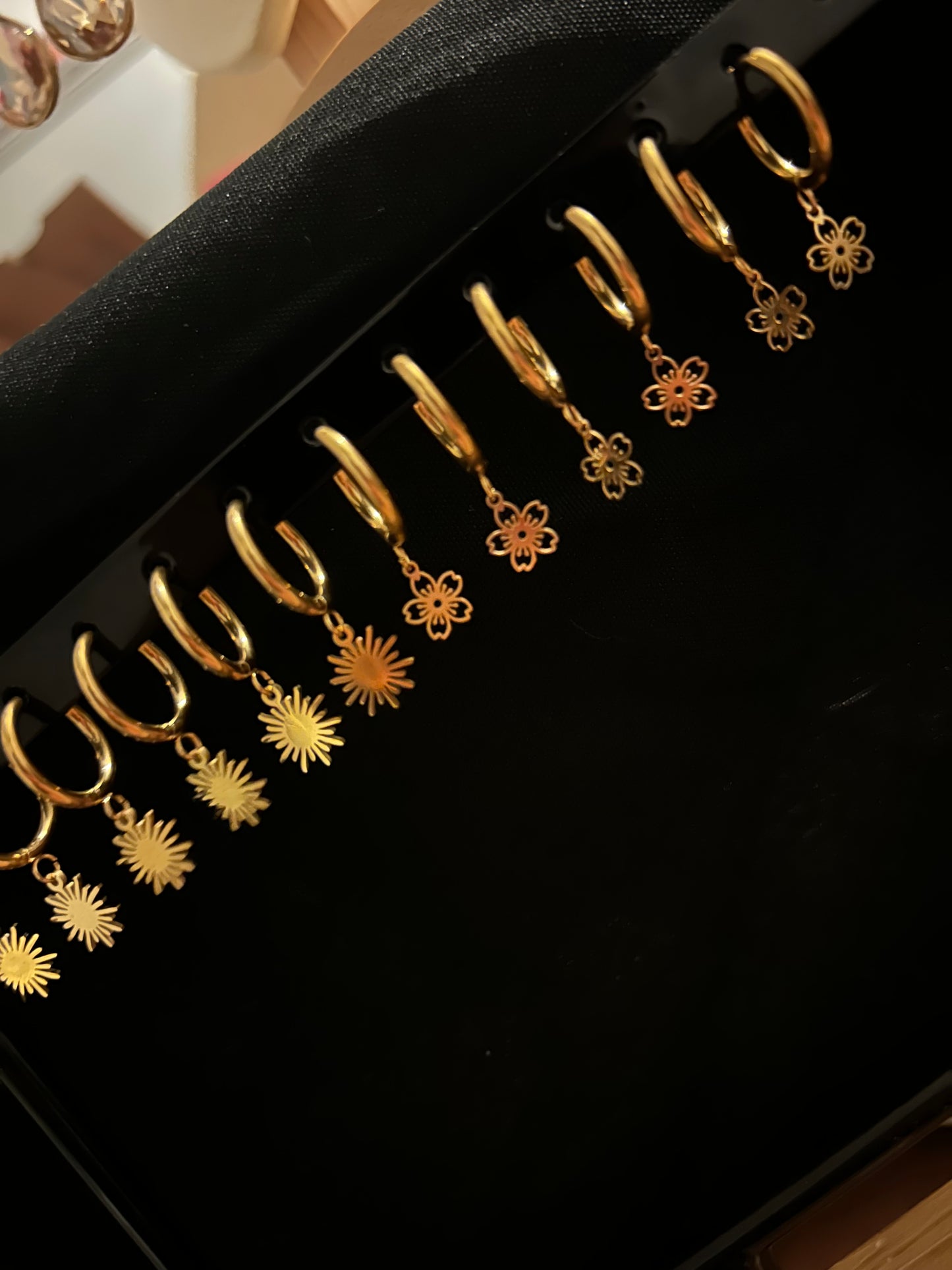 Boucles d’oreilles « Fleur »